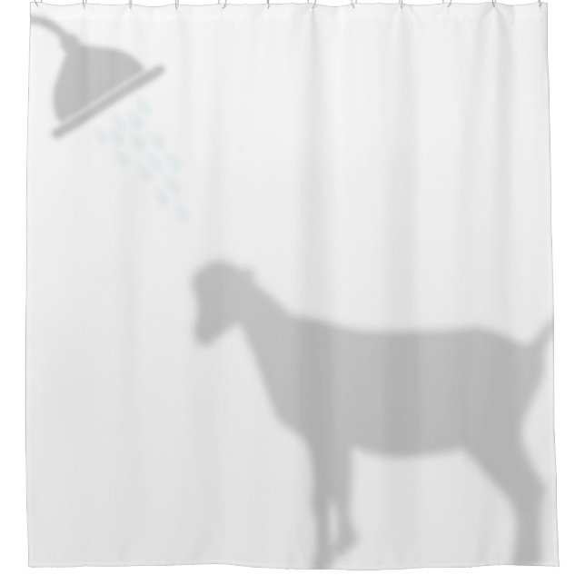 LaMancha Goat Shadow Silhouette Shadow Buddies (Front)