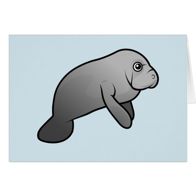 Lamantin mignon (Devant horizontal)