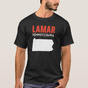 Lamar Pennsylvania USA State America Travel T-Shirt