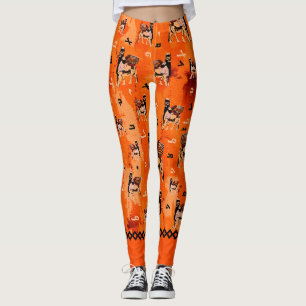 Lamassu and Alphabet Leggings