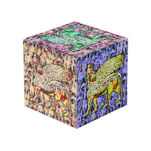Lamassu Artwork Photo Cube
