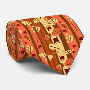 Lamassu patterns tie