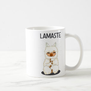 Lamaste Instructor Yoga Lover Meditating Workout S Coffee Mug