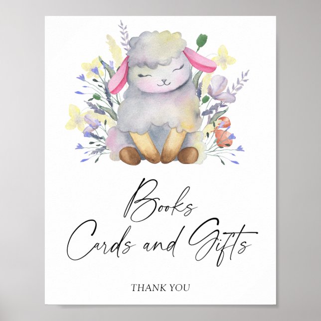 Lamb - BOOKS CARDS AND GIFTS  Poster (Front)
