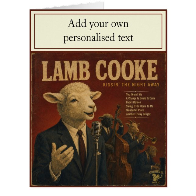 Lamb Cooke Album: a Parody (Front)