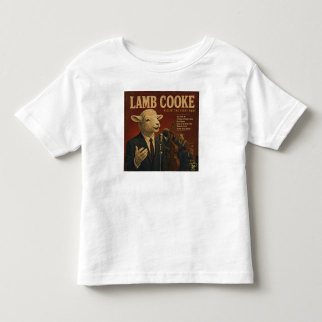 Lamb Cooke Album: a Parody Toddler T-shirt (Front)