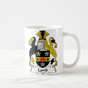 Lamb Family Crest Coffee Mug