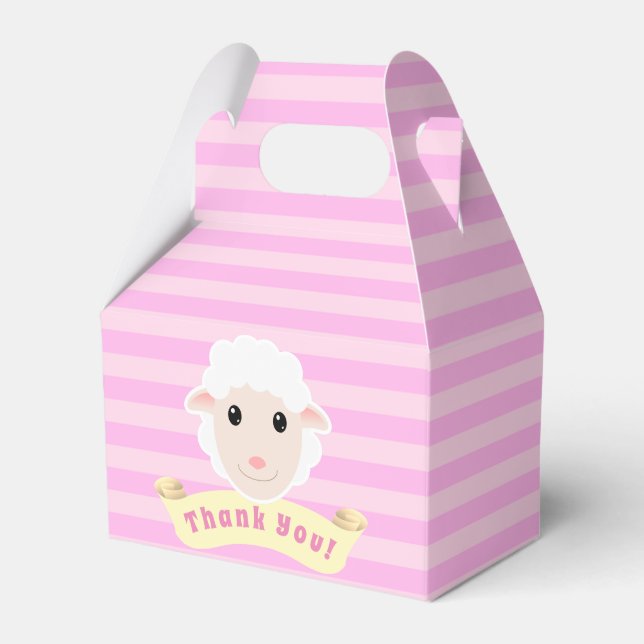 Lamb Favor Box (Front Side)