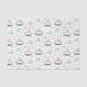 Lamb Gender Reveal Baby Shower Tissue Paper