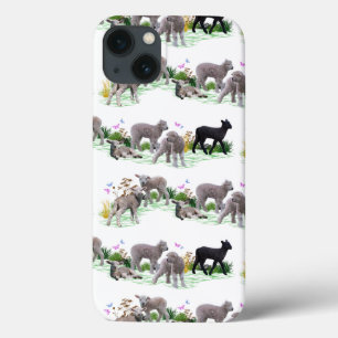 Lamb Meadow iPhone 13 Case