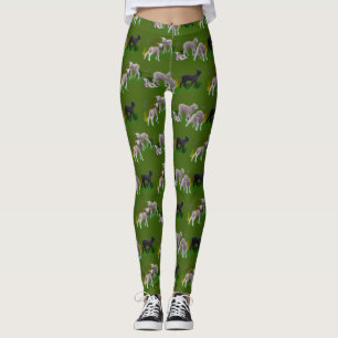 Lamb Meadow Leggings (Green)