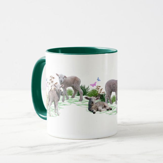 Lamb Meadow Mug (Front Left)