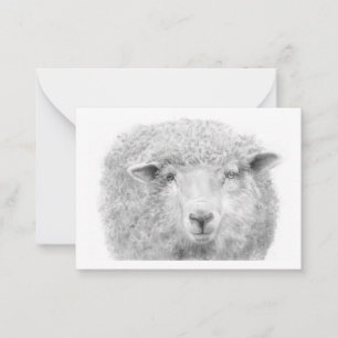 Lamb Note Card