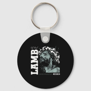 Lamb Of God - Christian Bible Verse Faith Keychain