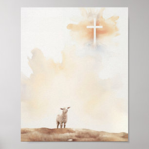 Lamb of God - Digital Bible Verse Print and Jesus 