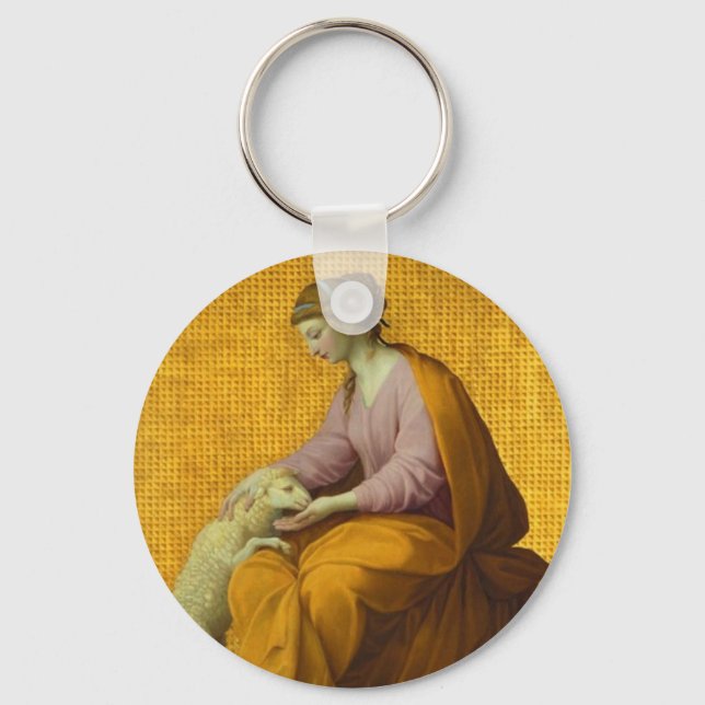 LAMB OF GOD KEYCHAIN (Front)