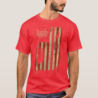Lamb of God Pure American Metal Flag Long Sleeve T-Shirt