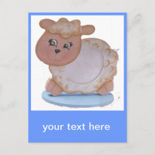 lamb postcard