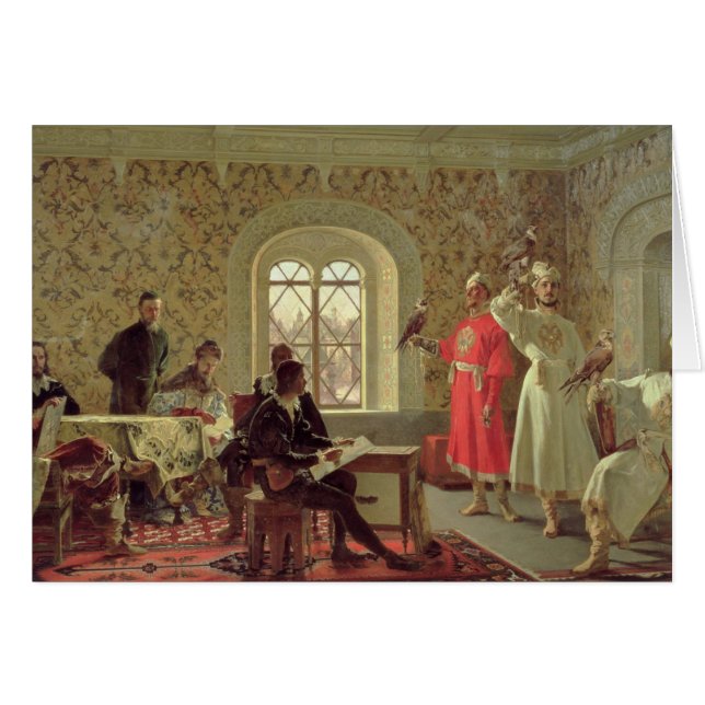 L'Ambassadeur italien Calvuci (Devant horizontal)