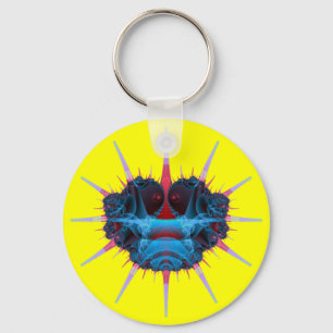 Lambdapapilloma Bug Keychain