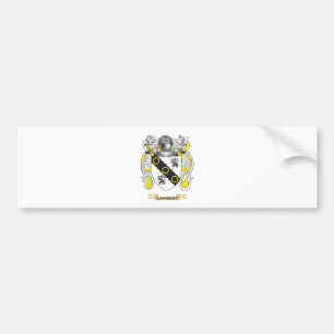 Lambert Coat of Arms (Family Crest) Bumper Sticker