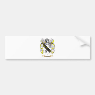 Lambert Coat of Arms (Family Crest) Bumper Sticker