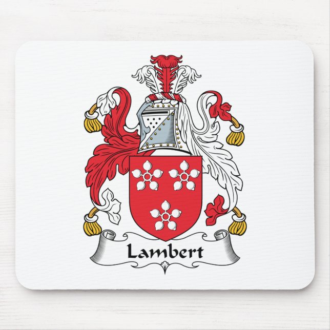 Lambert Family Crest Mouse Pad (Front)