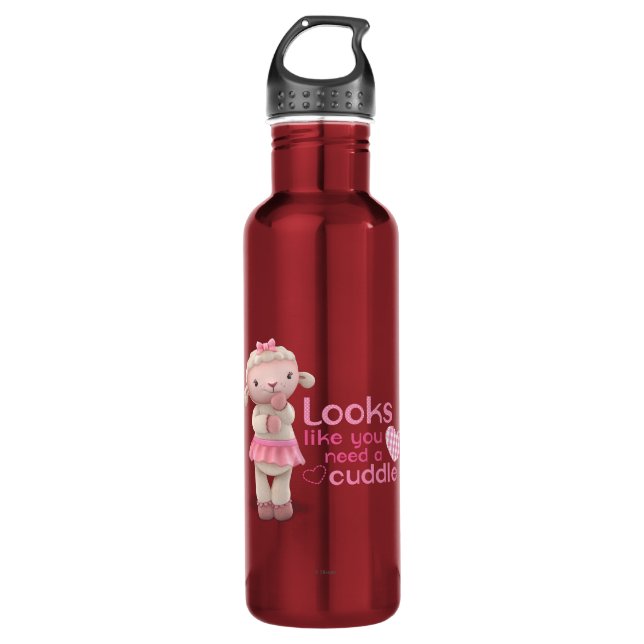 Lambie - Looks Like You Need a Cuddle 710 Ml Water Bottle (Front)
