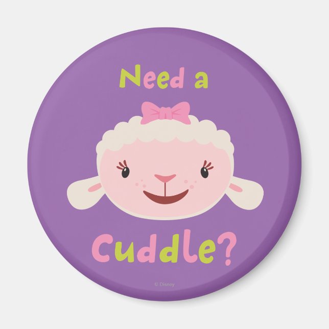 Lambie - Need a Cuddle Magnet (Front)