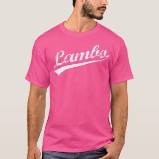 Lambo Distressed Hip Hop Rap Slang Tshirt
