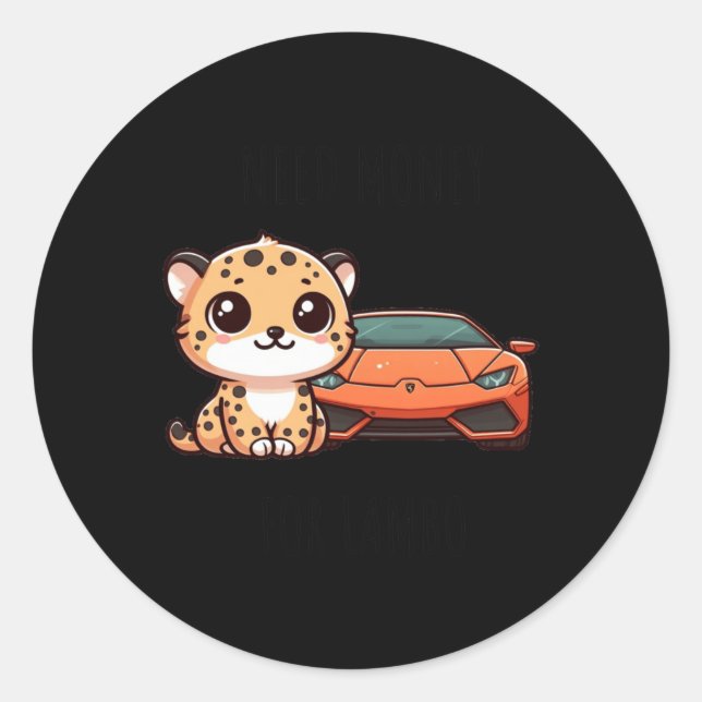 Lambo Ounce Sticker  (Front)