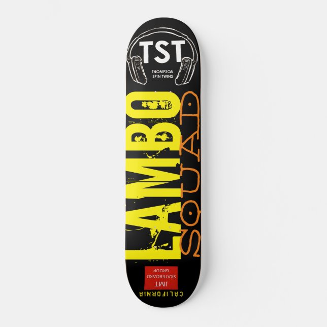 LAMBO SQUAD Skateboard (Front)