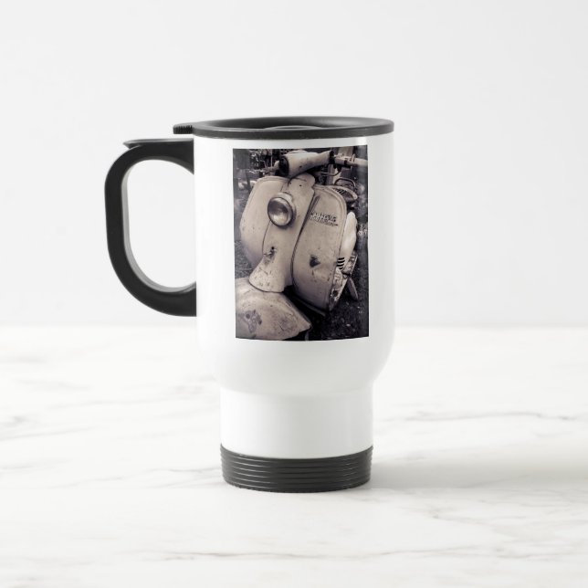 Lambretta 150 ld travel mug (Left)