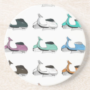 Lambretta Pop Art Coaster