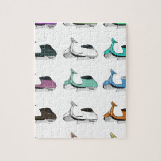 Lambretta Pop Art Jigsaw Puzzle