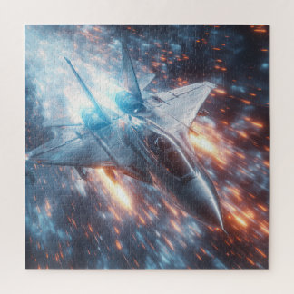 Lame à travers des étincelles métalliques - Puzzle