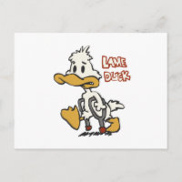 Lame duck cartoon | choose background colour