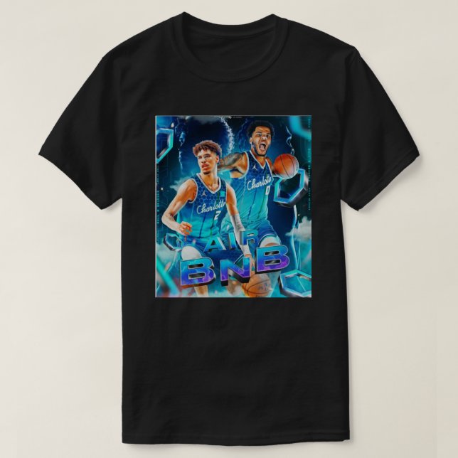 LaMelo Ball x Miles Bridges T-Shirt (Design Front)