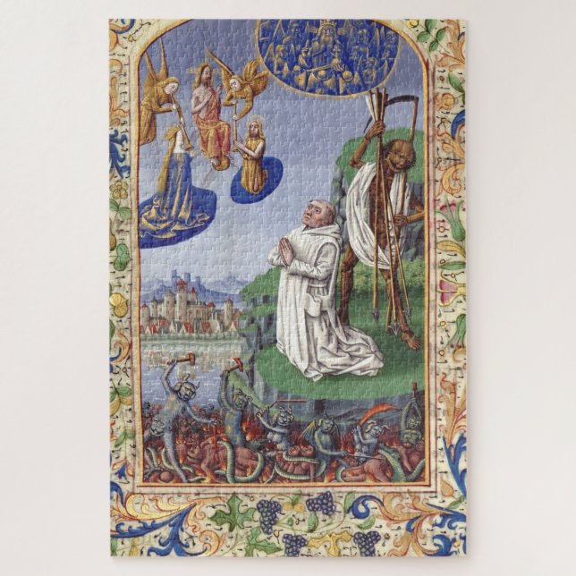 Lamentations de saint Bernard Jigsaw Puzzle (Vertical)