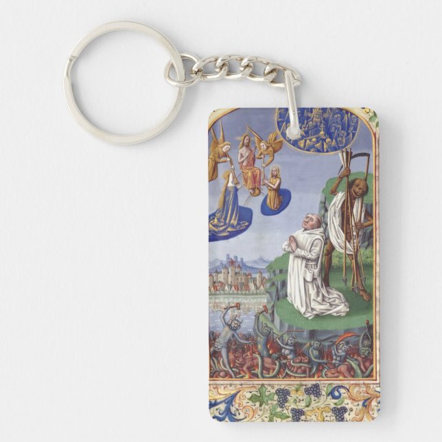 Lamentations de saint Bernard Keychain (Front)