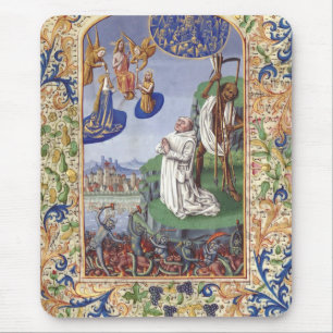 Lamentations de saint Bernard Mouse Pad