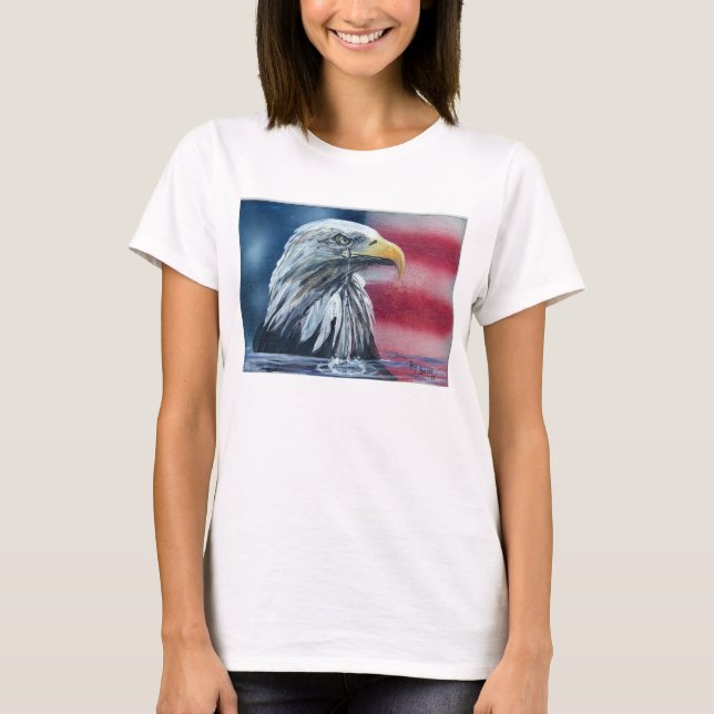 L'Américain Eagle pleure pour le T-shirt des (Devant)