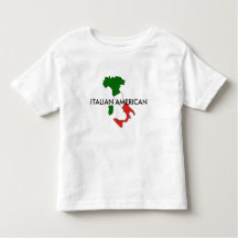 L'Américain italien Italie badine le T-shirt