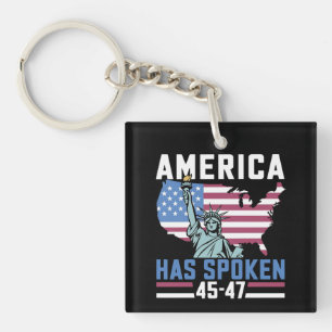 L'Amérique a parlé 45 47 Trump Président Vintage