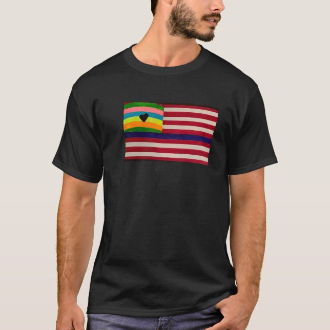 L'Amérique a un T-shirt (Devant)