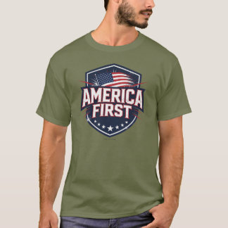 L'Amérique d'abord - T-Shirt
