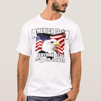 L'Amérique est le T-shirt #1