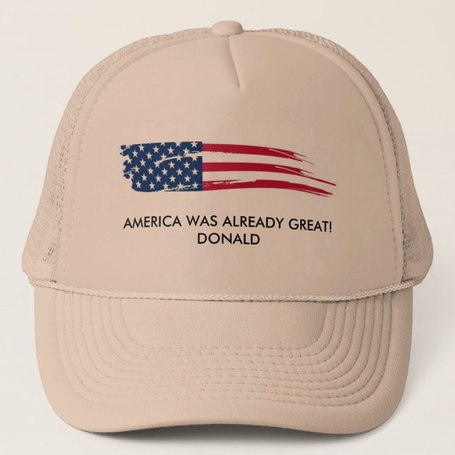 L'Amérique était déjà grande ! Casquette de (Devant)