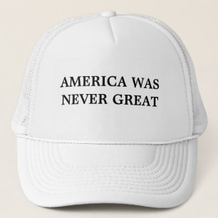 L'Amérique n'était jamais grand casquette