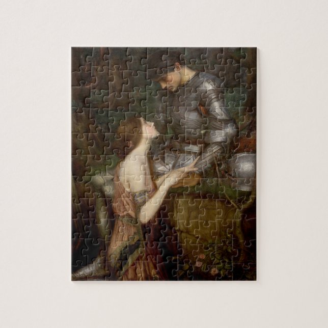 Lamia and the Soldier by John William Waterhouse Jigsaw Puzzle (Vertical)